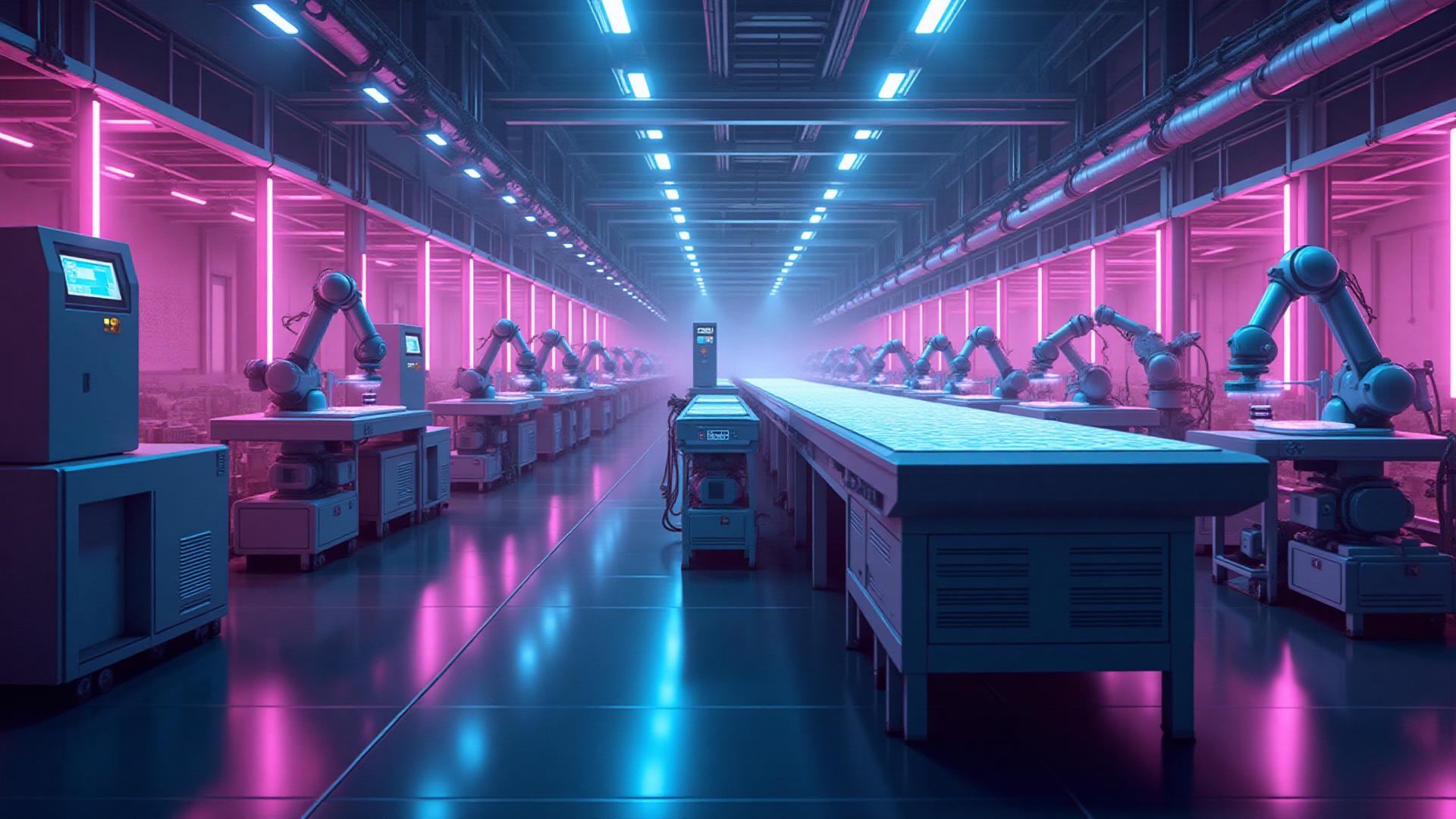 Technology infrastructure representing AI systems